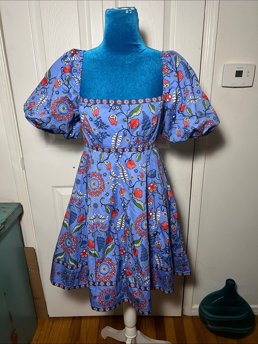 Hill House Mini Matilda Dress Poplin Floral Print Women’s Small